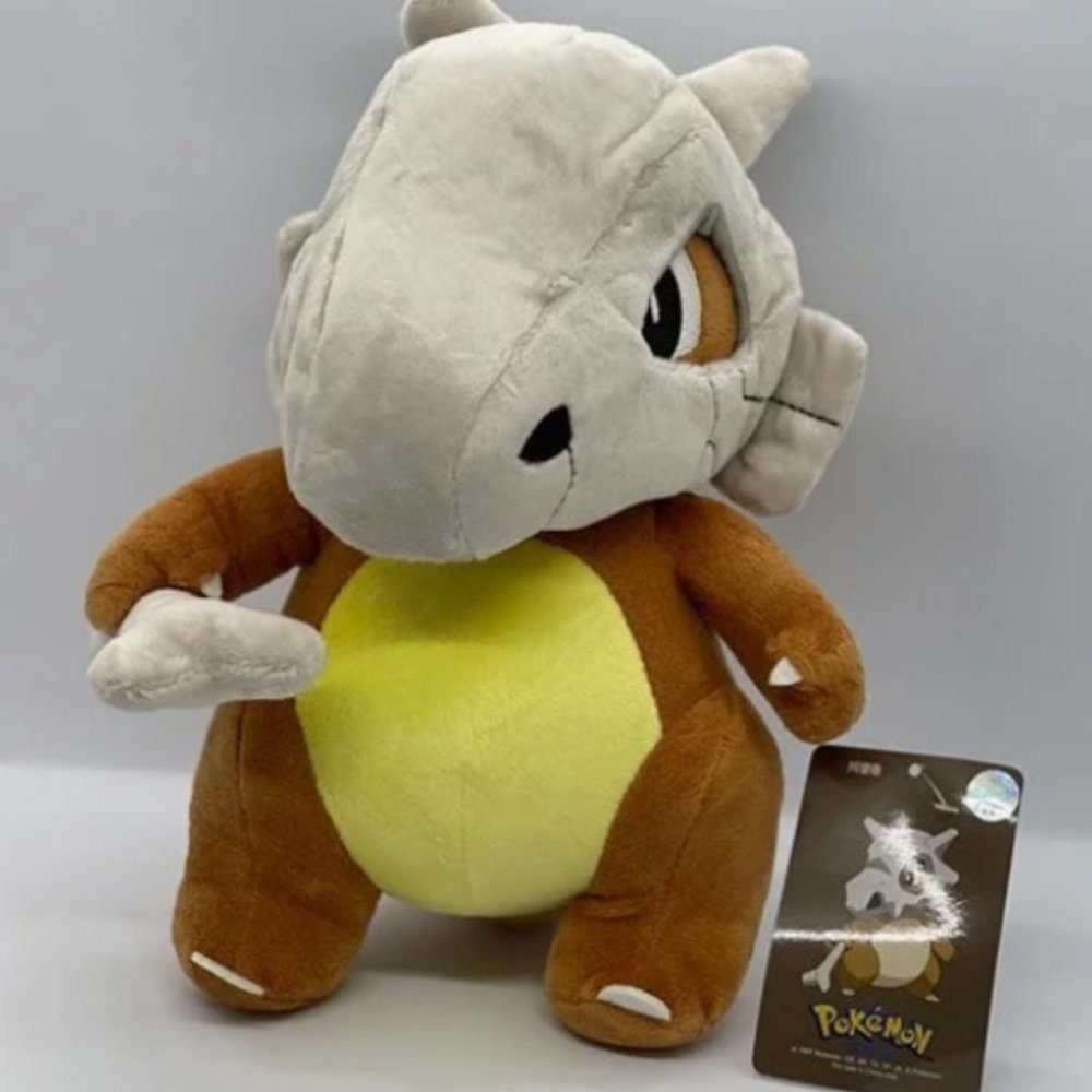 Pokemon Cubone Stuffed Plush Cuddly Doll 10in NWT